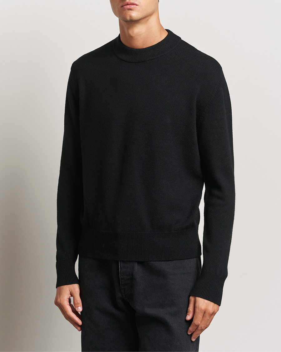Homme | Pulls Et Tricots | Sunflower | Moon Merino Crewneck Black