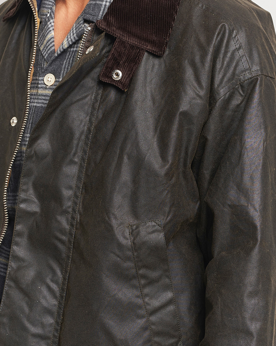 Homme | Manteaux Et Vestes | Sunflower | Waxed Leisure Jacket Olive