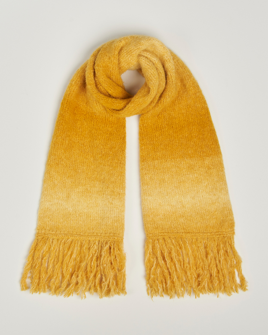 Homme | Sunflower Ombre Wool Scarf Yellow | Sunflower | Ombre Wool Scarf Yellow