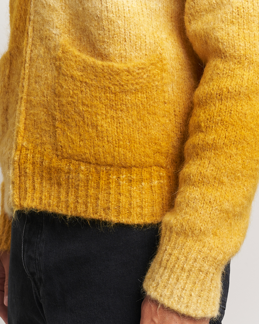Homme | Pulls Et Tricots | Sunflower | Ombre Zip Cardigan Yellow