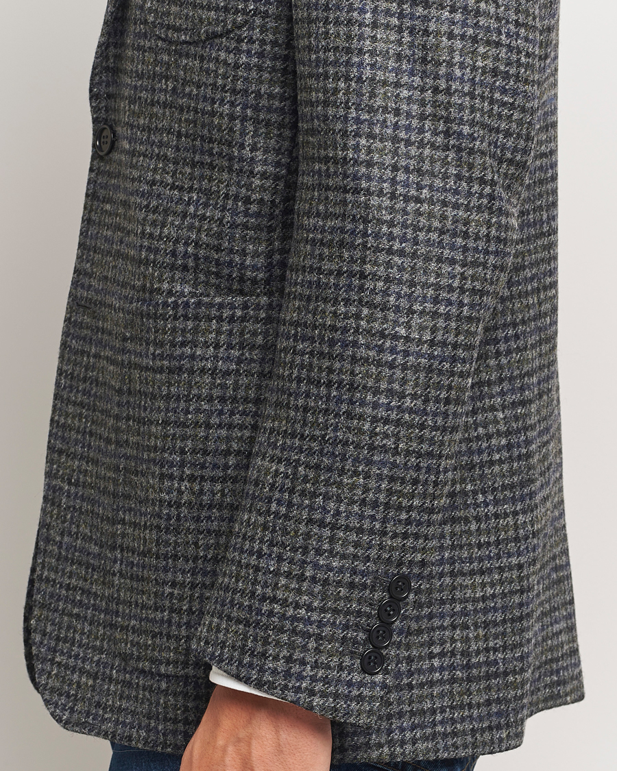 Homme | Blazers | Sunflower | Tweed Blazer Grey Check