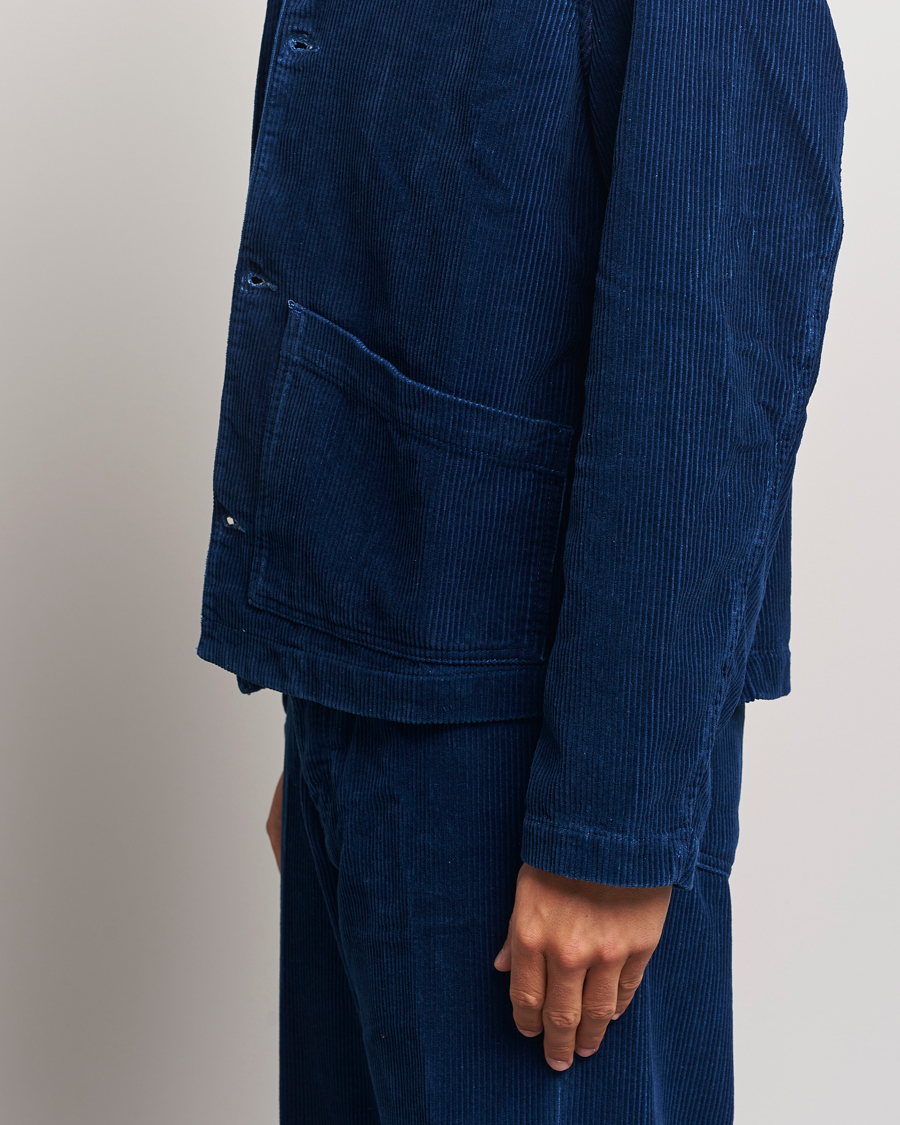 Homme | Manteaux Et Vestes | Sunflower | Corduroy Worker Jacket Indigo