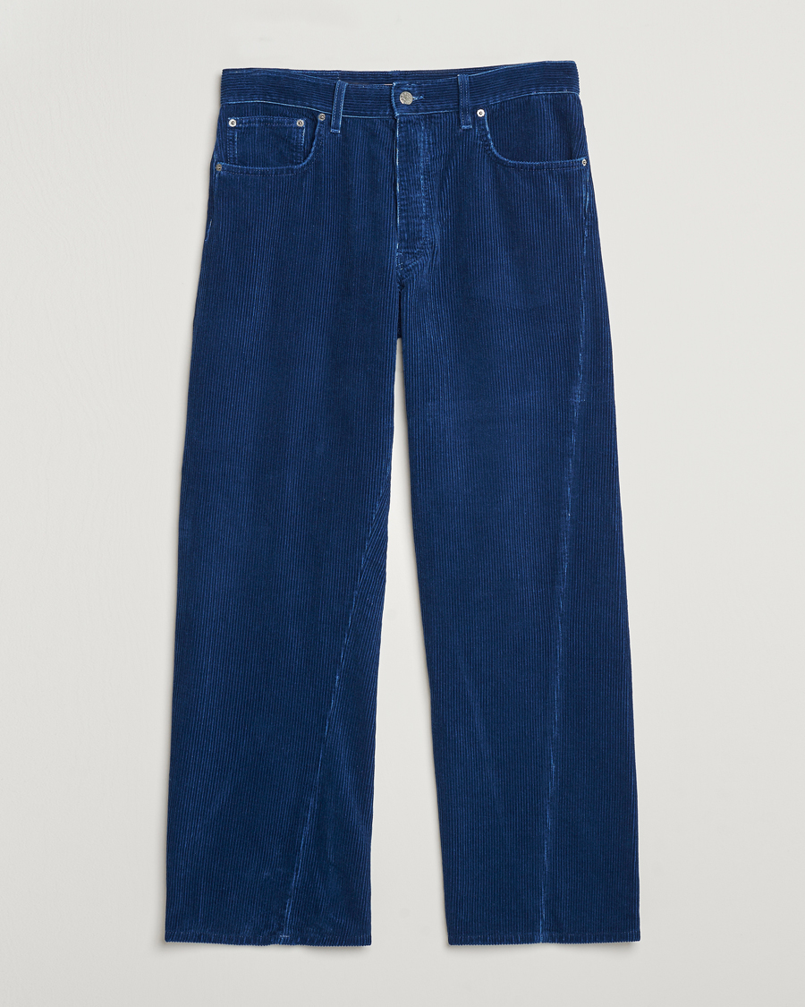 Homme | Pantalons | Sunflower | Wide Twist Corduroy Pants Indigo
