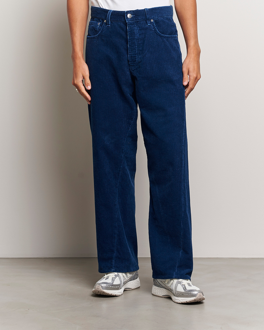 Homme | Pantalons | Sunflower | Wide Twist Corduroy Pants Indigo