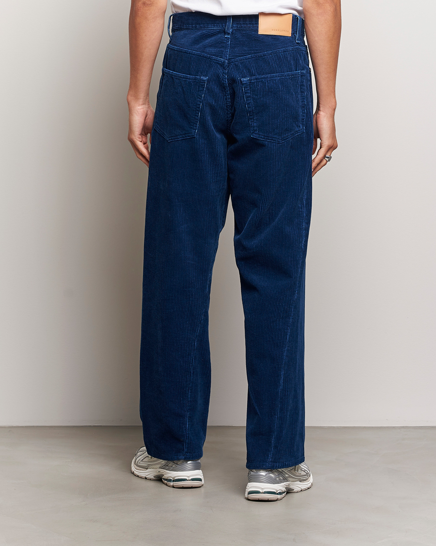 Homme | Pantalons | Sunflower | Wide Twist Corduroy Pants Indigo