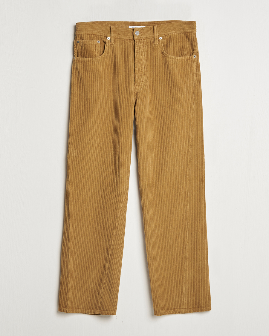 Homme | Pantalons | Sunflower | Wide Twist Corduroy Pants Ochre