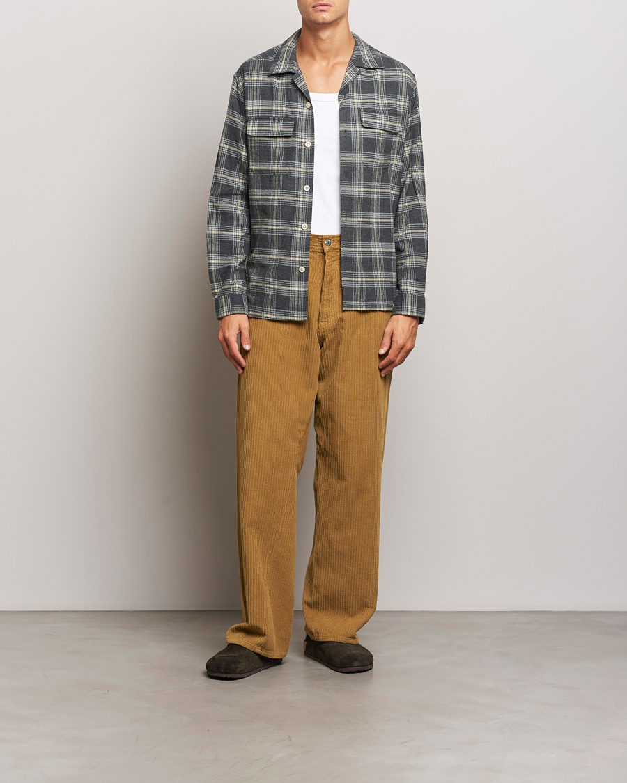 Homme | Pantalons | Sunflower | Wide Twist Corduroy Pants Ochre