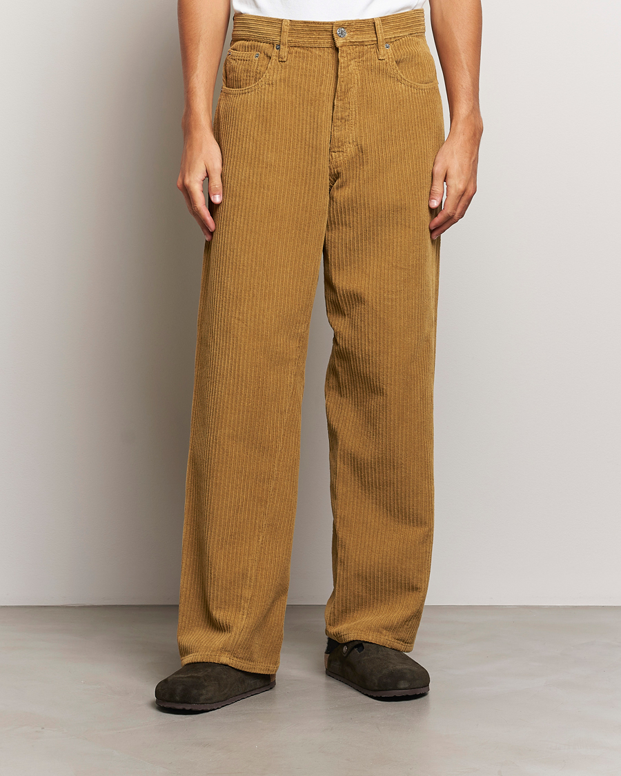 Homme | Pantalons | Sunflower | Wide Twist Corduroy Pants Ochre