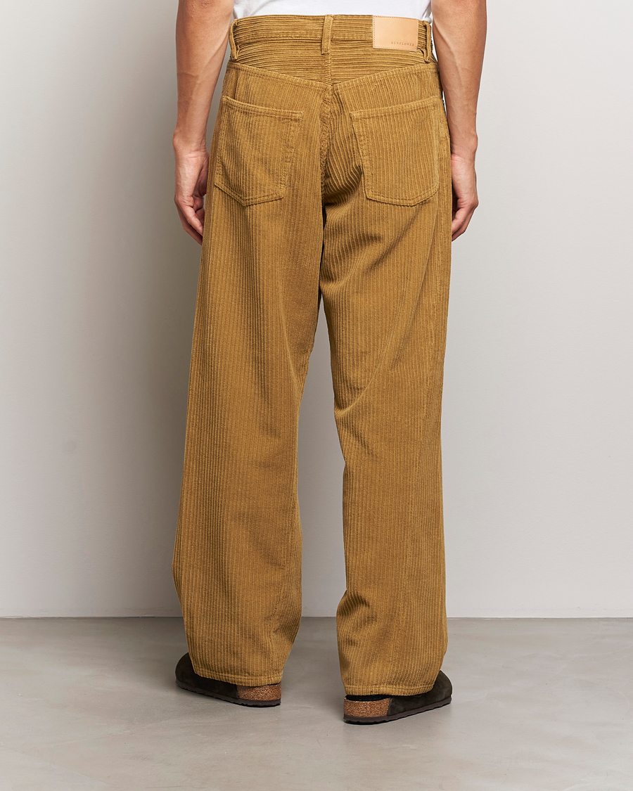 Homme | Pantalons | Sunflower | Wide Twist Corduroy Pants Ochre