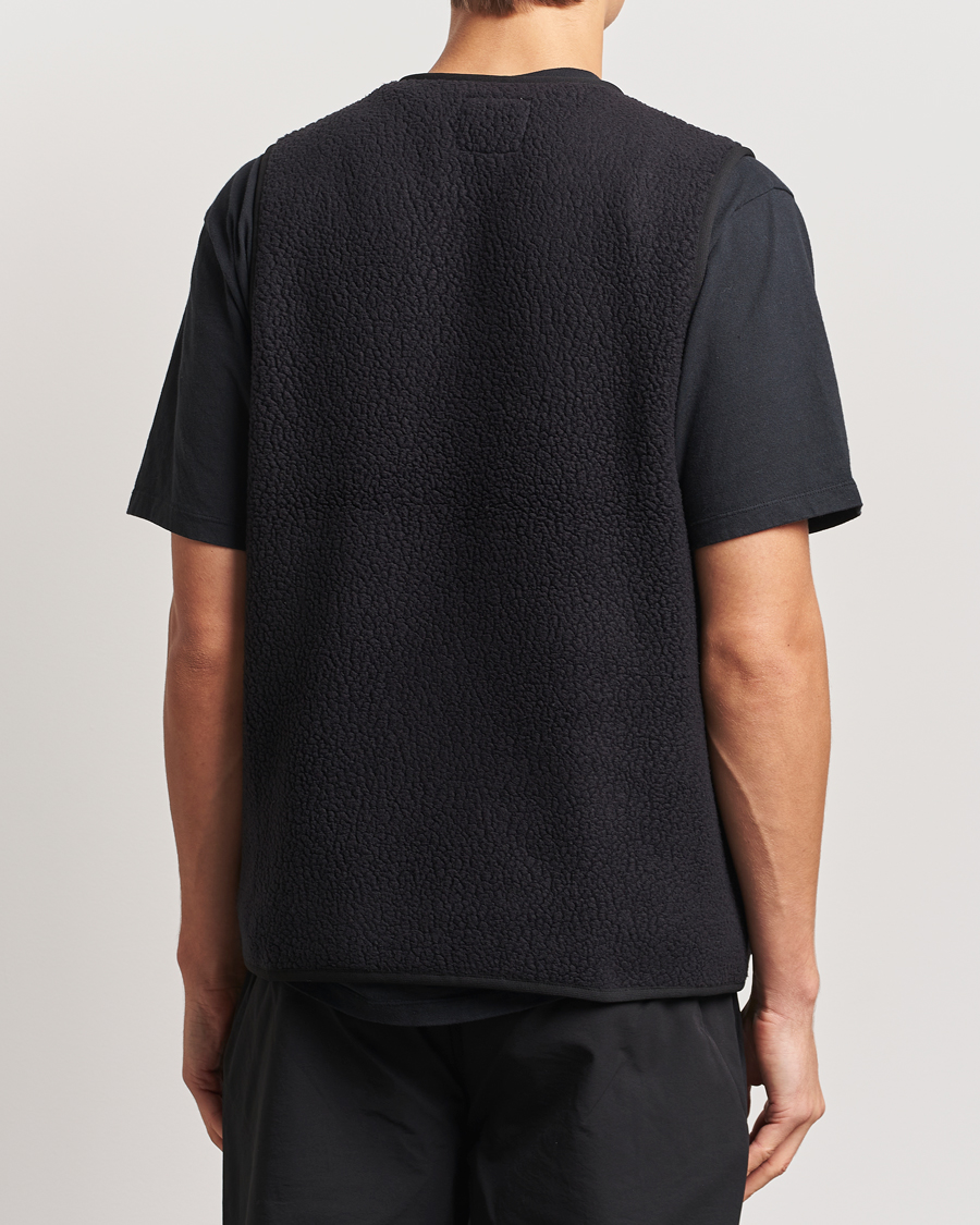 Homme | Gilets | Snow Peak | Thermal Boa Fleece Vest Black