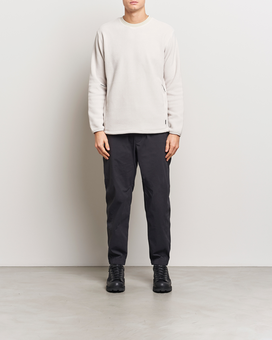 Homme | Pulls Et Tricots | Snow Peak | Double Face Fleece Pullover Ivory