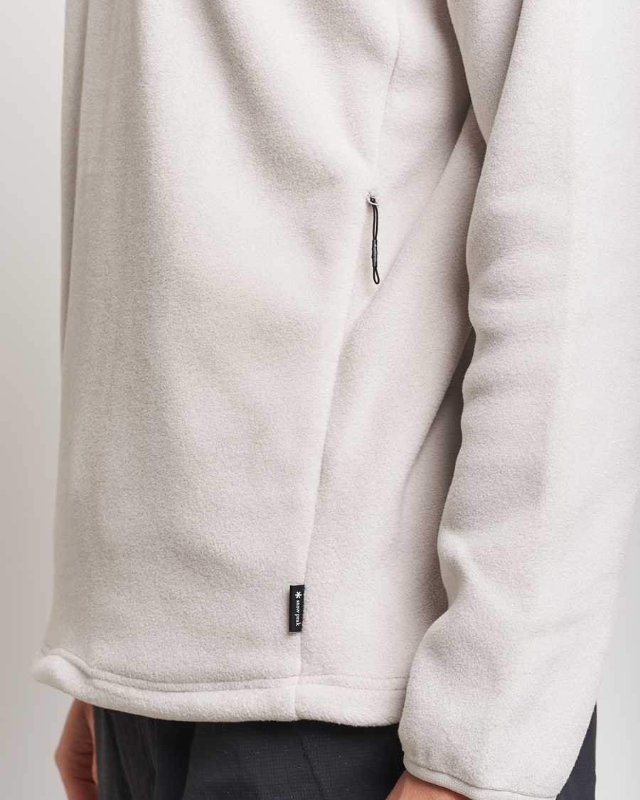 Homme | Pulls Et Tricots | Snow Peak | Double Face Fleece Pullover Ivory