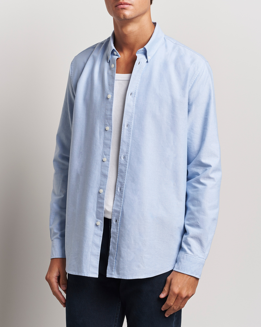 Homme | Chemises | Samsøe Samsøe | Saliam Oxford Shirt Oxford Blue