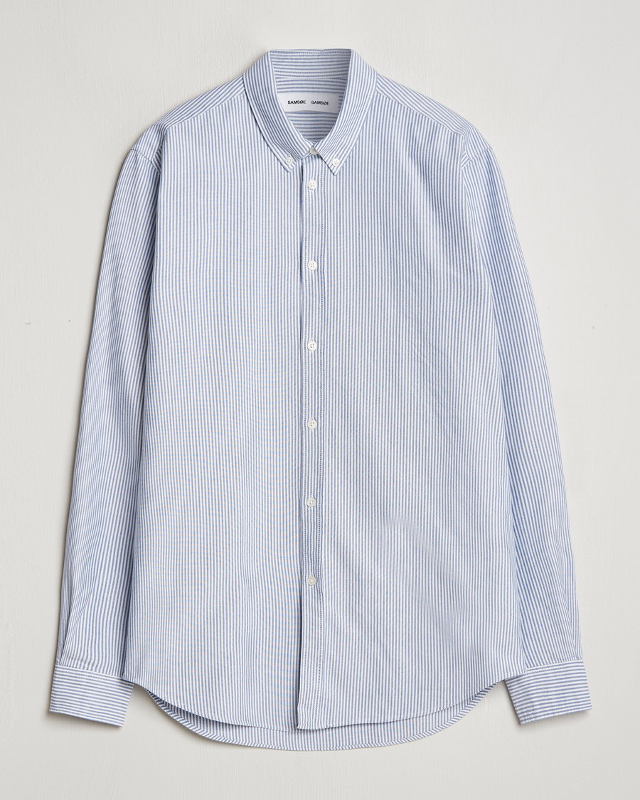 Homme | Chemises | Samsøe Samsøe | Saliam Oxford Shirt Oxford Narrow Stripe