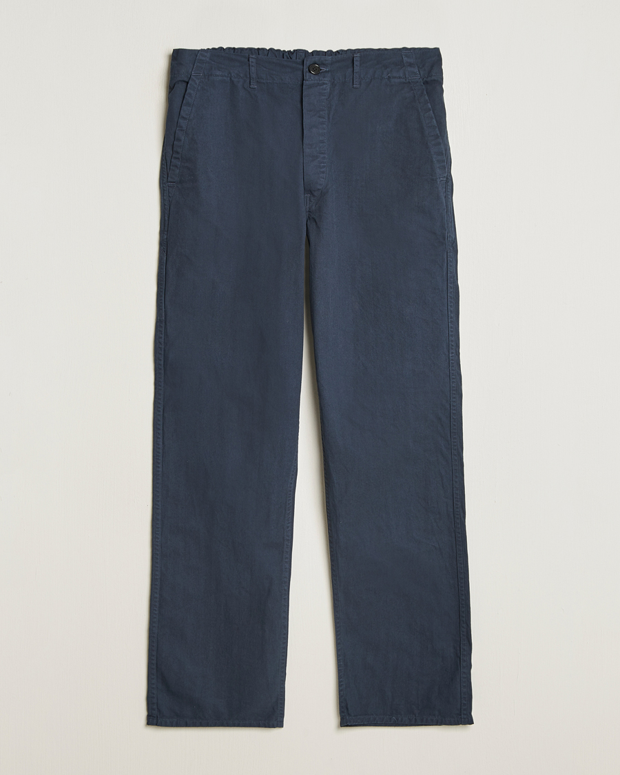 Homme | Pantalons | orSlow | French Work Pants Navy