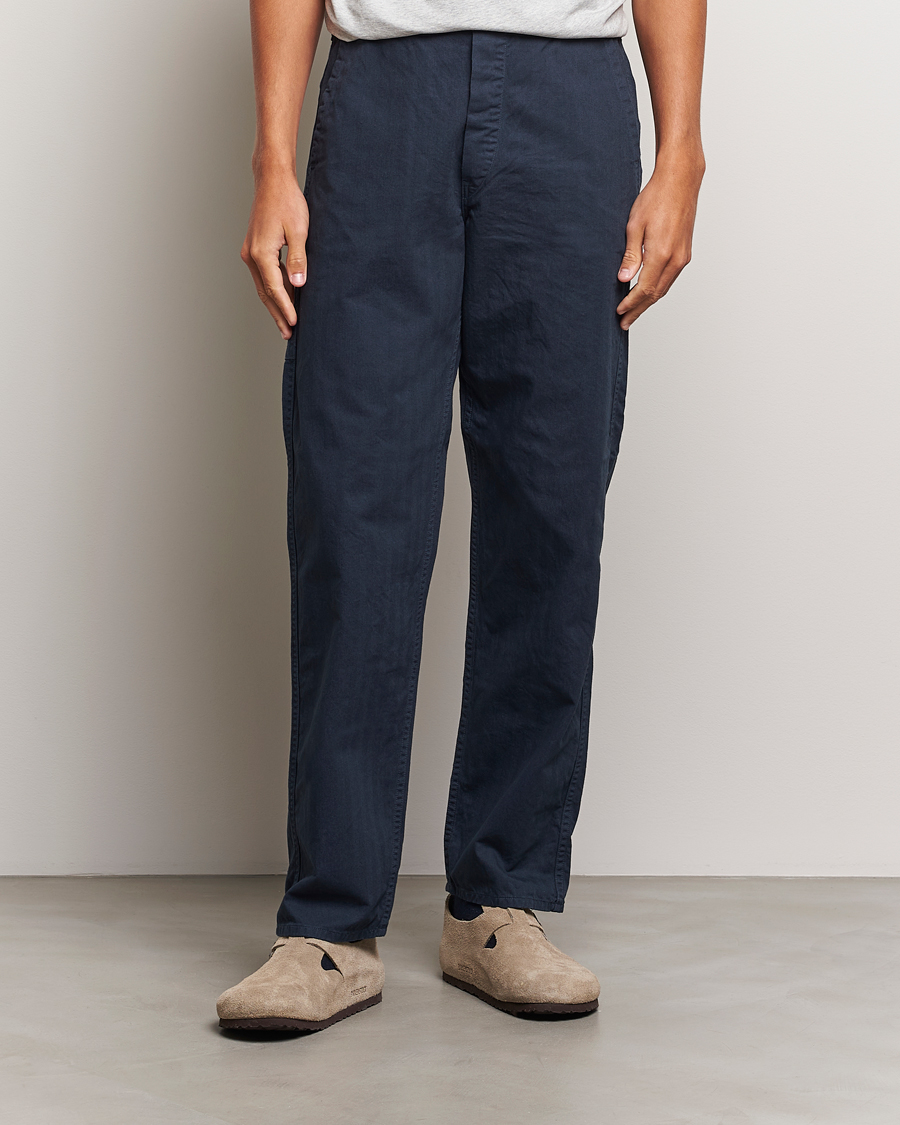 Homme | Pantalons | orSlow | French Work Pants Navy