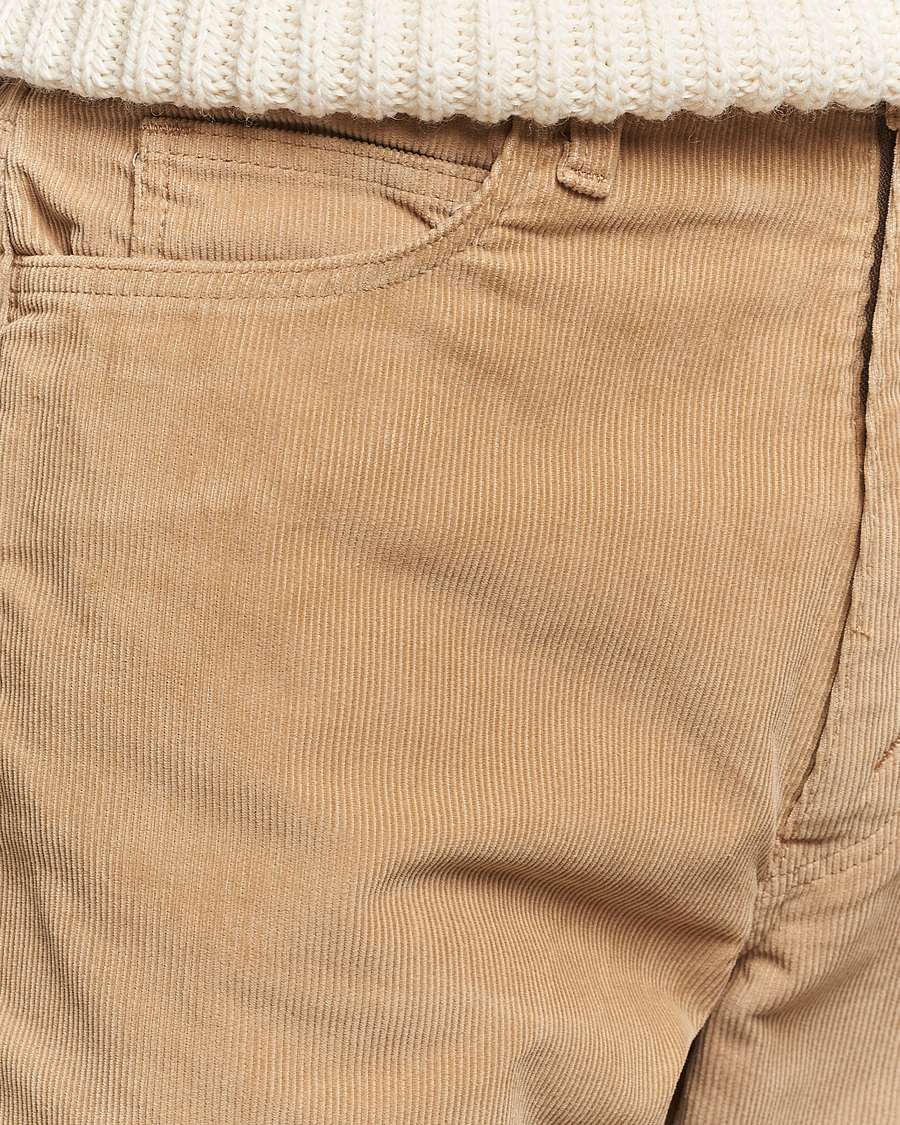 Homme | Pantalons | orSlow | Shoe Cut Corduroy Pants Beige