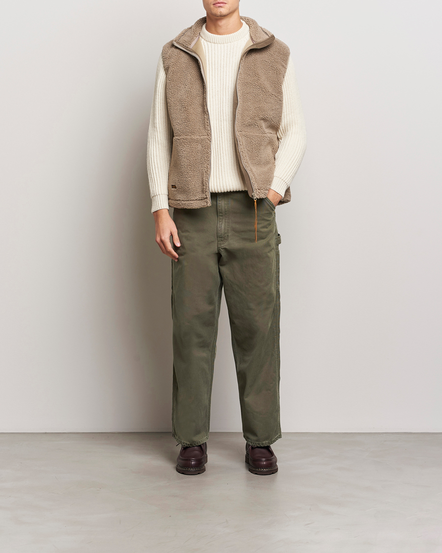Homme | Pantalons | orSlow | Dad Fit Painter Pants Army Green
