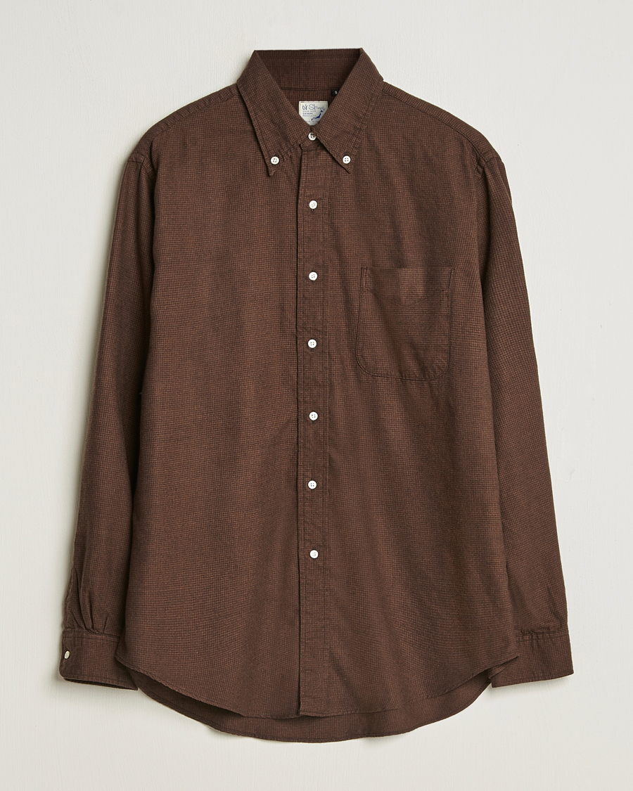 Homme | Chemises | orSlow | Button Down Shirt Burgundy