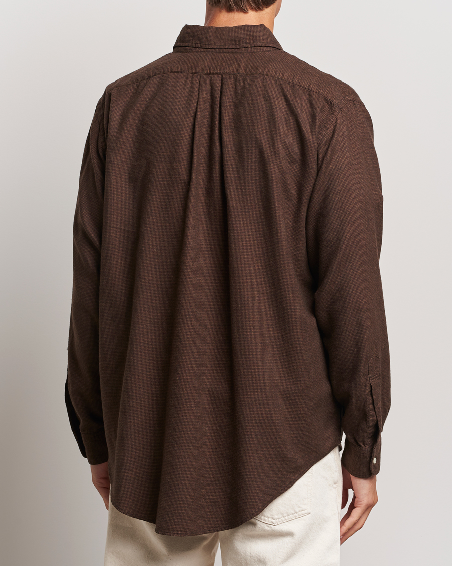 Homme | Chemises | orSlow | Button Down Shirt Burgundy