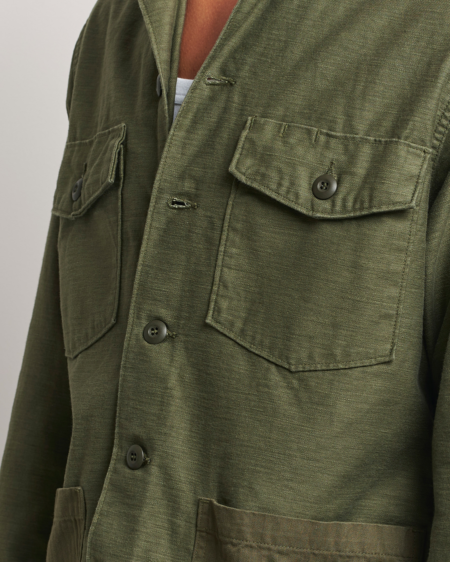 Homme | Chemises | orSlow | 4 Pockets US Army Shirt Dark Olive