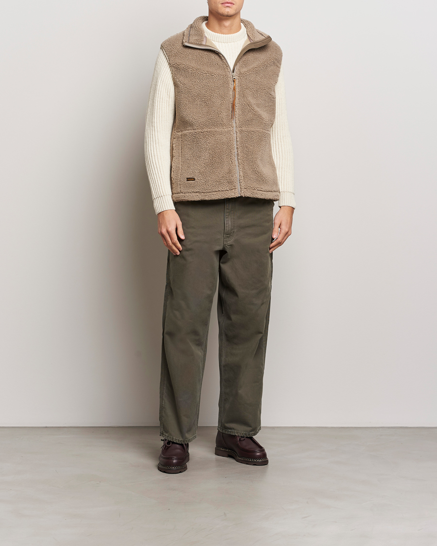 Homme | Manteaux Et Vestes | orSlow | Boa Fleece Vest Graige