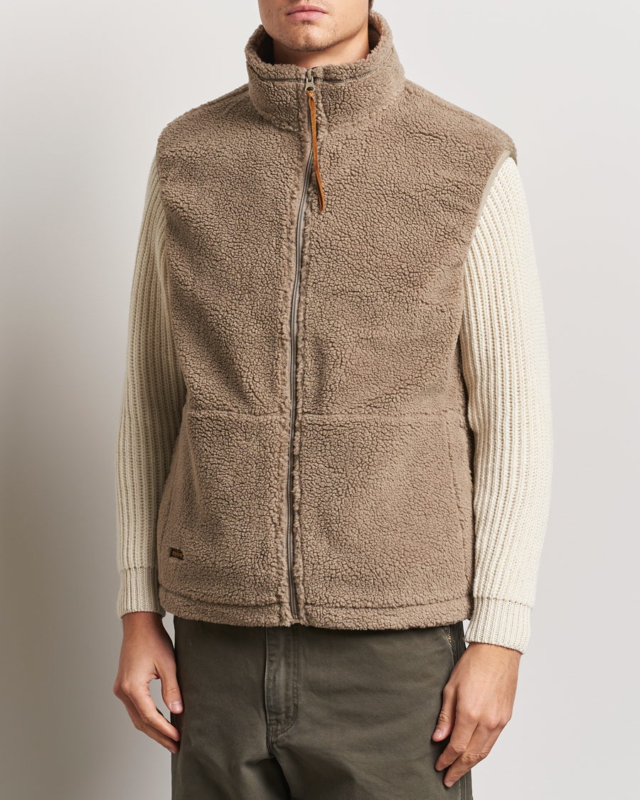 Homme | Manteaux Et Vestes | orSlow | Boa Fleece Vest Graige