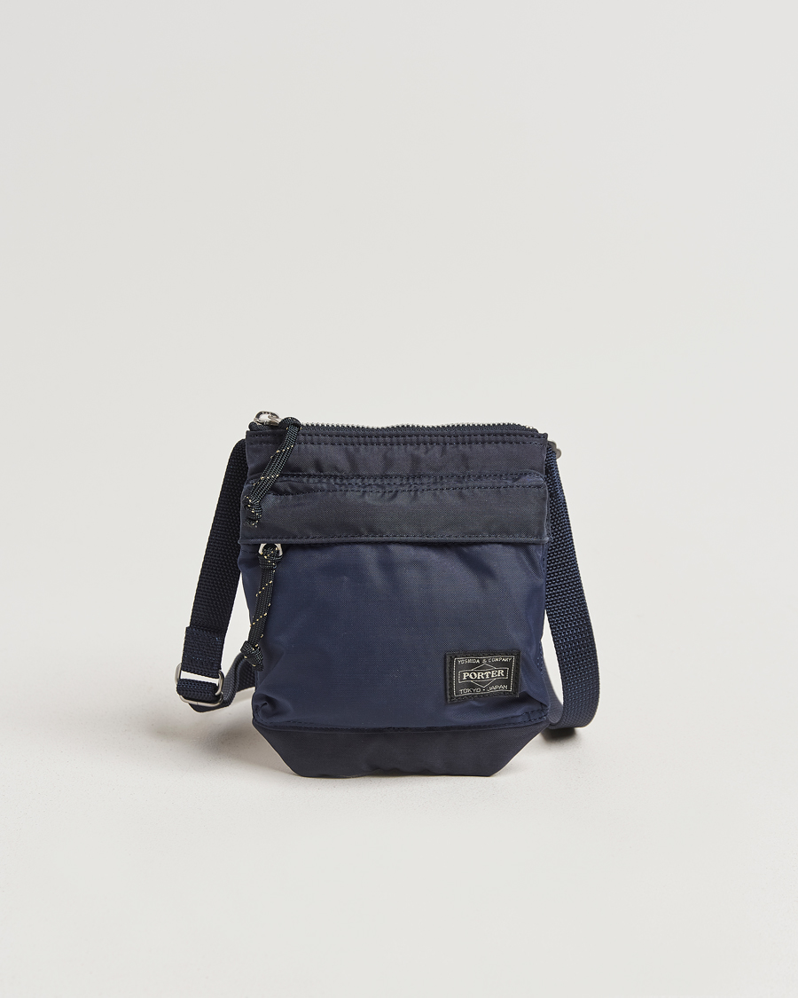 Homme | Sacs | Porter-Yoshida & Co. | Force Small Shoulder Pouch Navy Blue