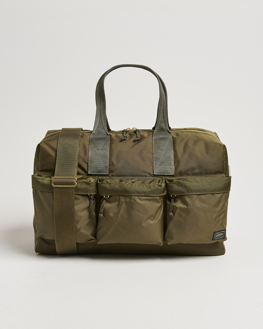 Homme | Sacs | Porter-Yoshida & Co. | Force 2Way Duffel Bag Olive Drab
