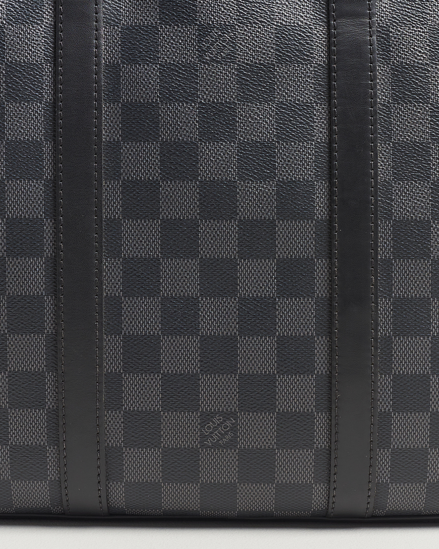 Homme | Louis Vuitton Pre-Owned Porte-Documents Voyage Briefcase Damier Graphite | Louis Vuitton Pre-Owned | Porte-Documents Voyage Briefcase Damier Graphite