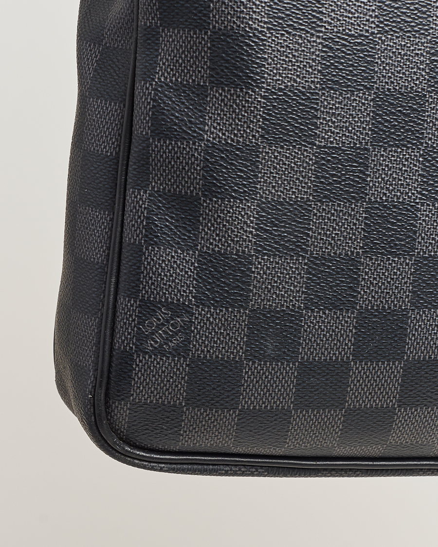 Homme | Louis Vuitton Pre-Owned Porte-Documents Voyage Briefcase Damier Graphite | Louis Vuitton Pre-Owned | Porte-Documents Voyage Briefcase Damier Graphite