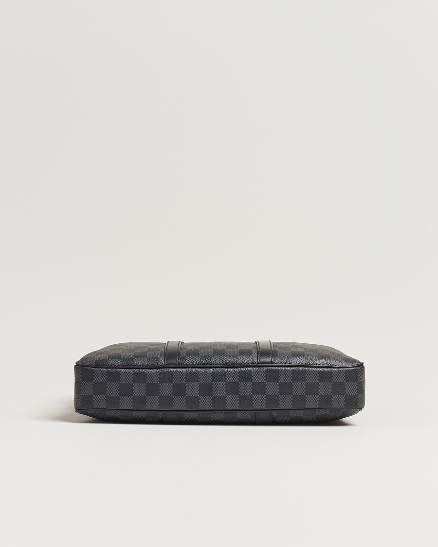 Homme | Louis Vuitton Pre-Owned Porte-Documents Voyage Briefcase Damier Graphite | Louis Vuitton Pre-Owned | Porte-Documents Voyage Briefcase Damier Graphite