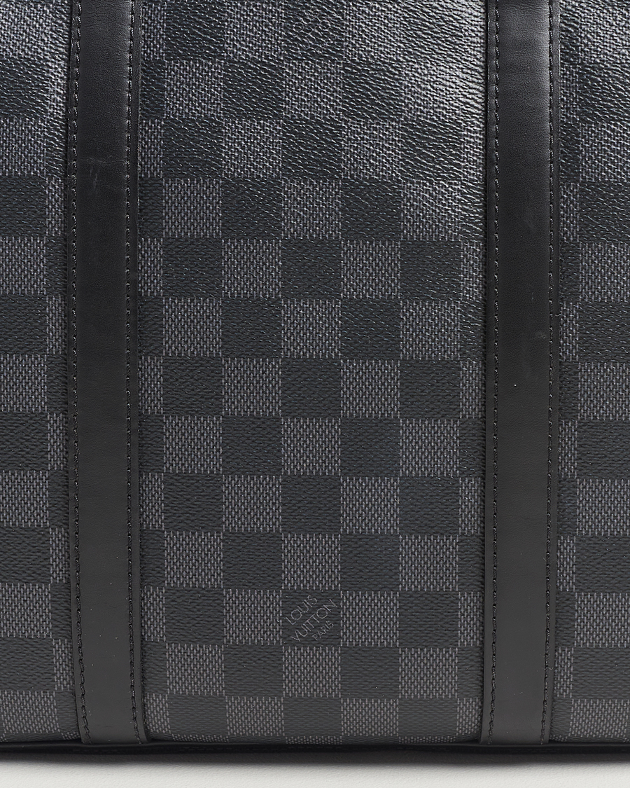 Homme | Louis Vuitton Pre-Owned Porte-Documents Voyage Briefcase Damier Graphite | Louis Vuitton Pre-Owned | Porte-Documents Voyage Briefcase Damier Graphite