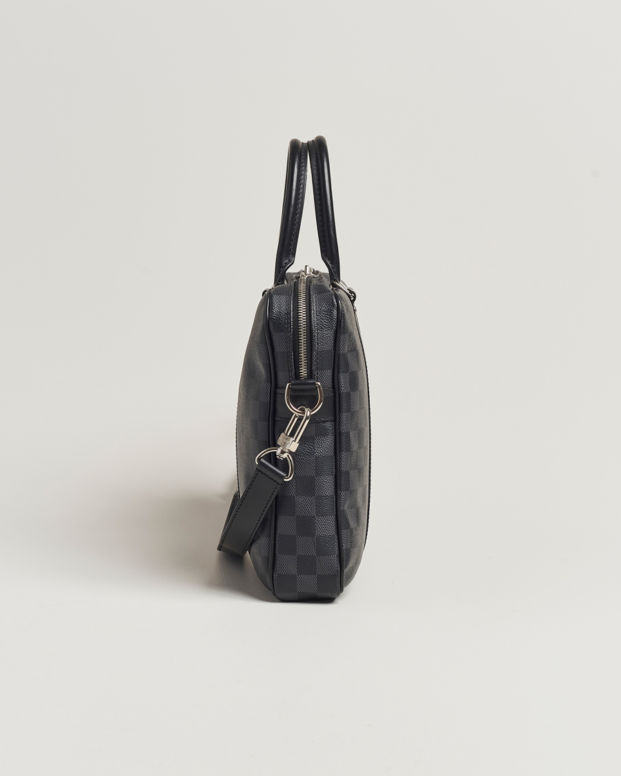 Homme | Louis Vuitton Pre-Owned Porte-Documents Voyage Briefcase Damier Graphite | Louis Vuitton Pre-Owned | Porte-Documents Voyage Briefcase Damier Graphite
