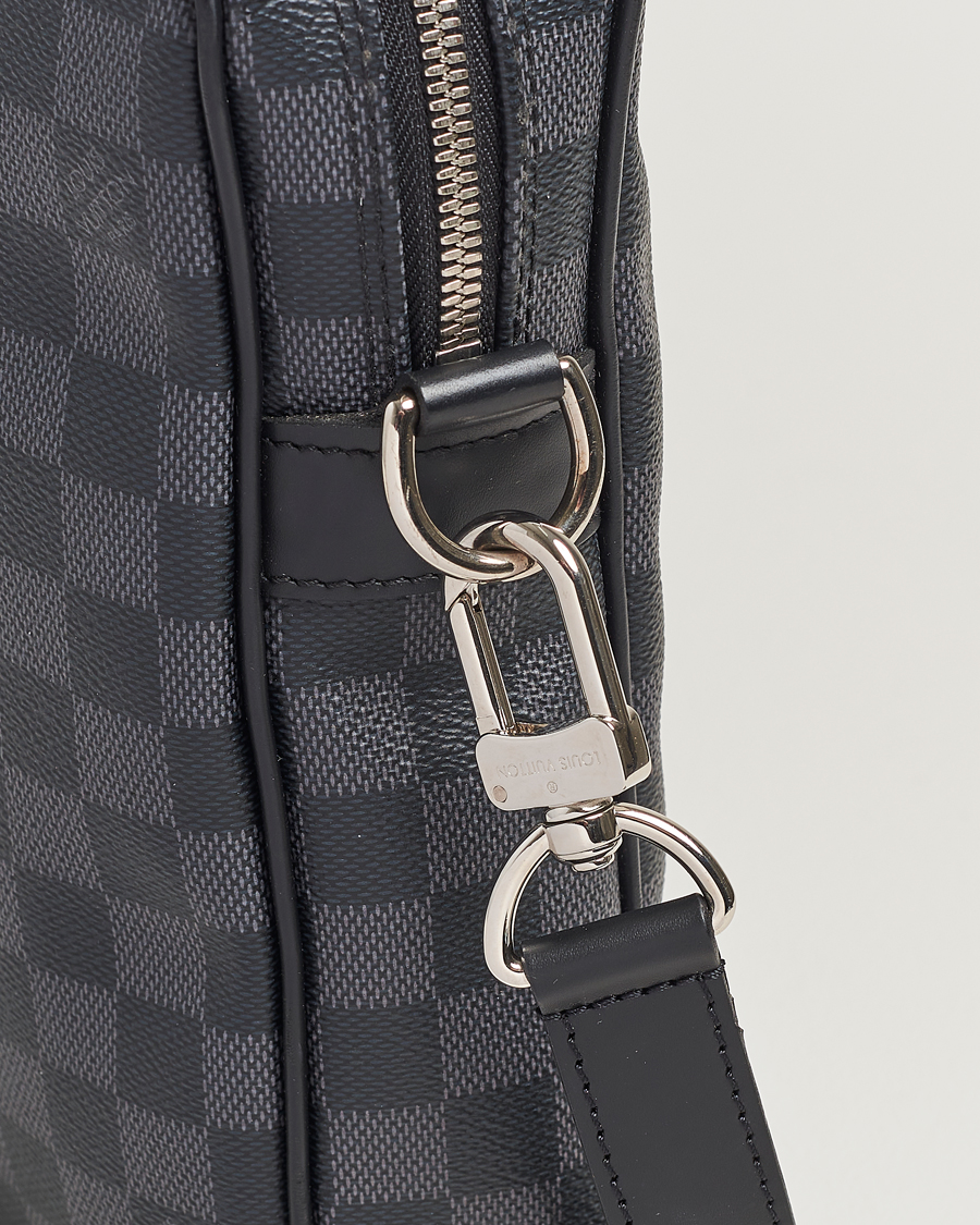 Homme | Louis Vuitton Pre-Owned Porte-Documents Voyage Briefcase Damier Graphite | Louis Vuitton Pre-Owned | Porte-Documents Voyage Briefcase Damier Graphite