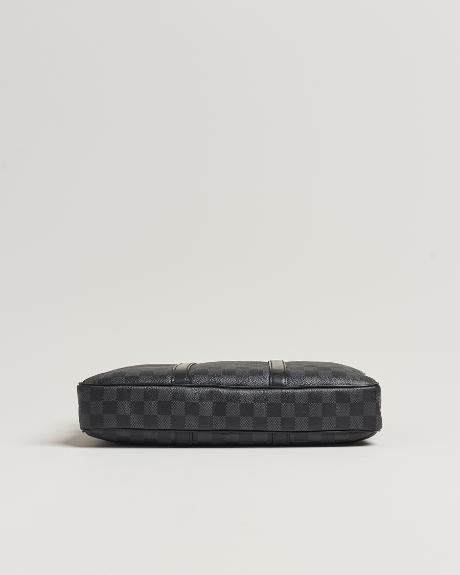 Homme | Louis Vuitton Pre-Owned Porte-Documents Voyage Briefcase Damier Graphite | Louis Vuitton Pre-Owned | Porte-Documents Voyage Briefcase Damier Graphite