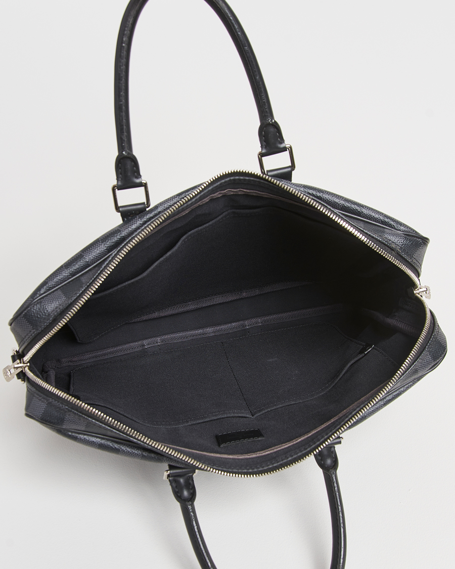 Homme | Louis Vuitton Pre-Owned Porte-Documents Voyage Briefcase Damier Graphite | Louis Vuitton Pre-Owned | Porte-Documents Voyage Briefcase Damier Graphite