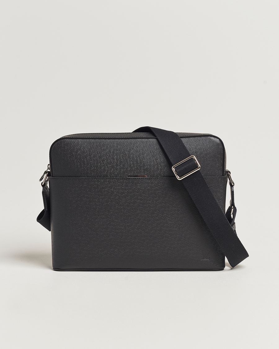 Homme | Louis Vuitton Pre-Owned Anton Messengerbag Black | Louis Vuitton Pre-Owned | Anton Messengerbag Black