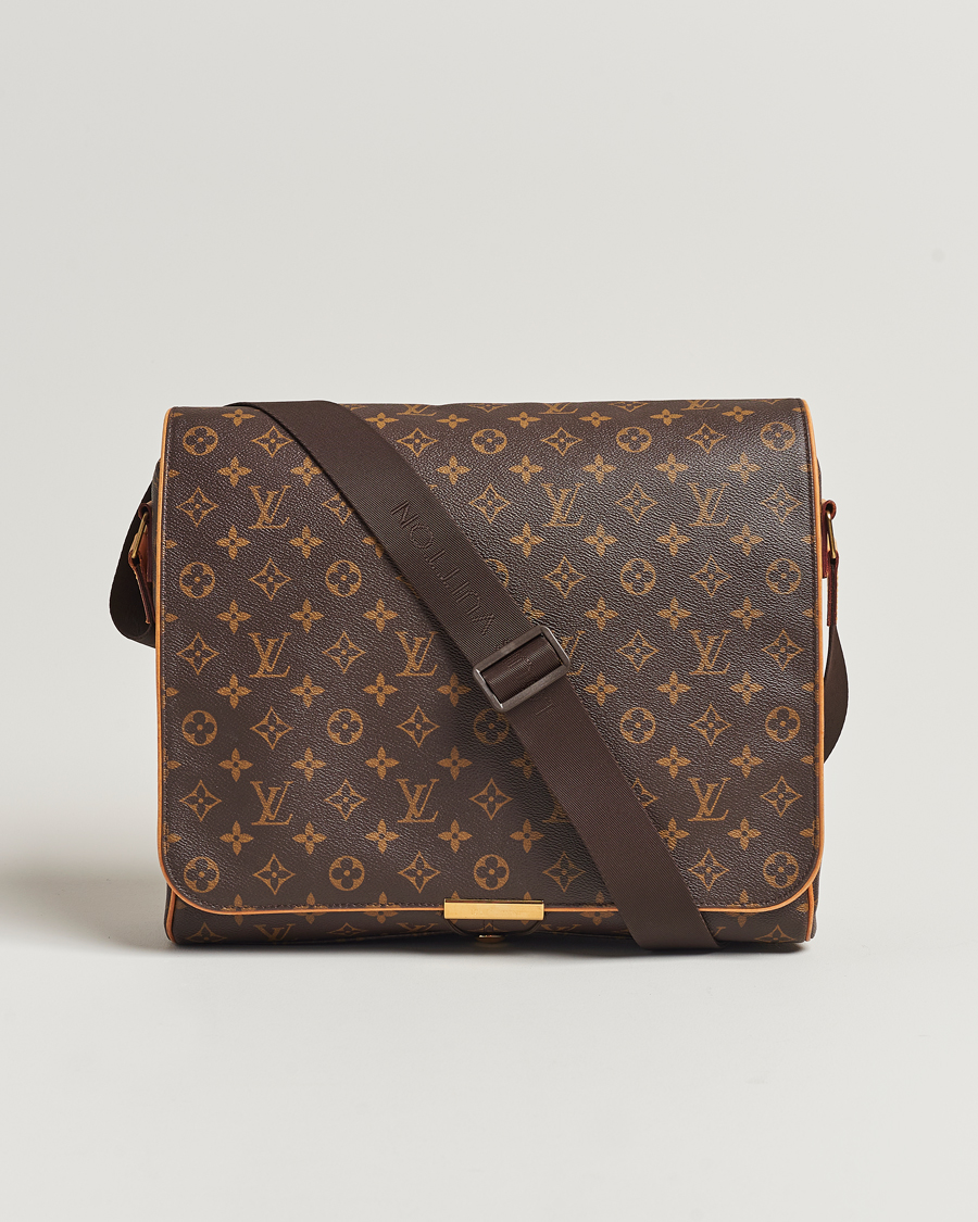 Homme | Louis Vuitton Pre-Owned Abbesses Messenger Bag Monogram | Louis Vuitton Pre-Owned | Abbesses Messenger Bag Monogram