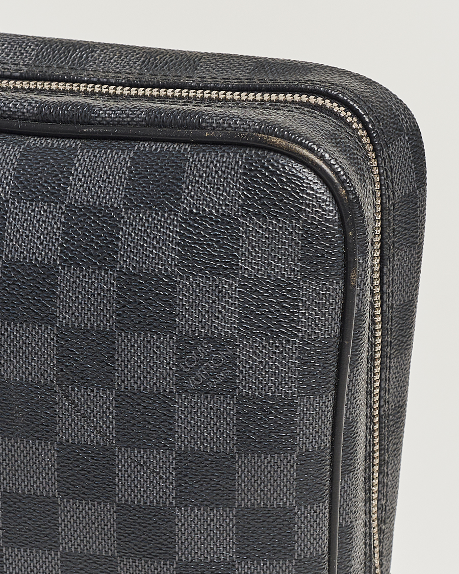 Homme | Louis Vuitton Pre-Owned Porte-Documents Voyage Briefcase Damier Graphite | Louis Vuitton Pre-Owned | Porte-Documents Voyage Briefcase Damier Graphite