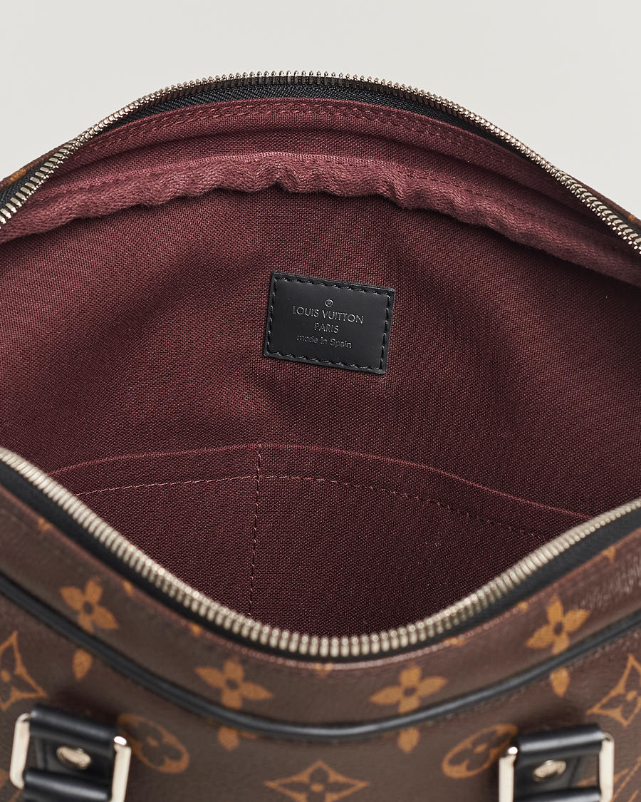 Homme | Louis Vuitton Pre-Owned Porte-Documents Voyage Briefcase Monogram | Louis Vuitton Pre-Owned | Porte-Documents Voyage Briefcase Monogram