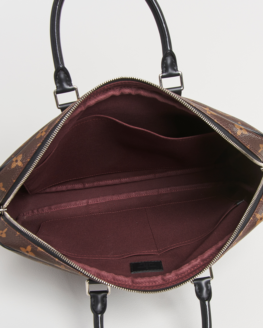 Homme | Louis Vuitton Pre-Owned Porte-Documents Voyage Briefcase Monogram | Louis Vuitton Pre-Owned | Porte-Documents Voyage Briefcase Monogram