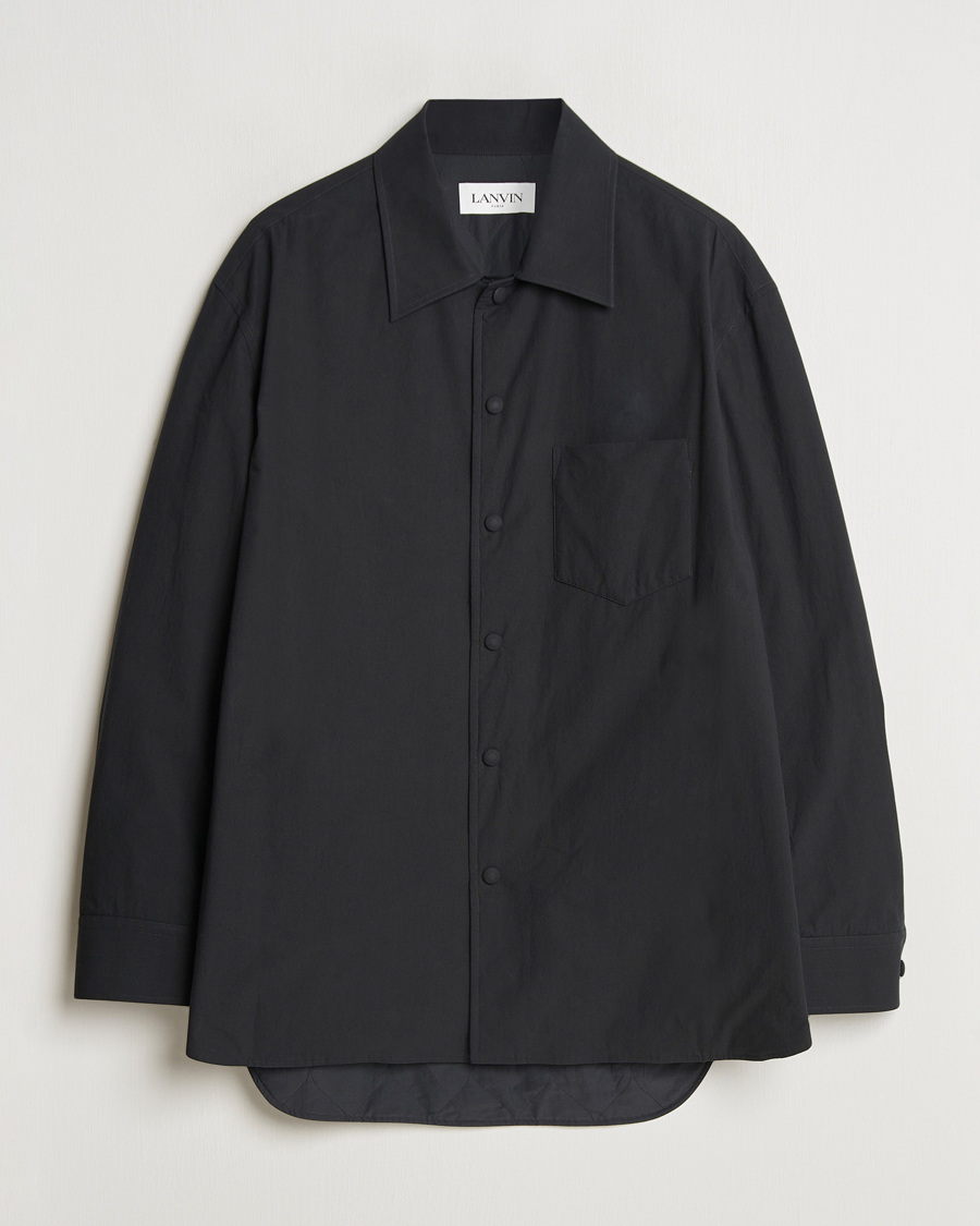 Homme | Chemises | Lanvin | Padded Overshirt Black