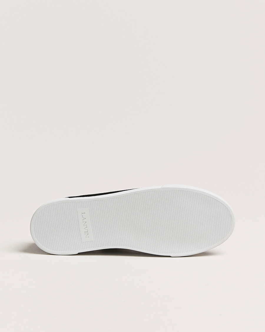 Homme | Lanvin Womens Patent Cap Toe Sneaker Black | Lanvin | Womens Patent Cap Toe Sneaker Black