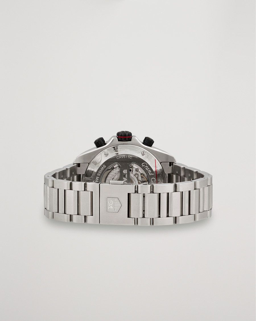 Homme | Tag Heuer Pre-Owned Grand Carrera Calibre 17 Ref. CAV511C Silver | Tag Heuer Pre-Owned | Grand Carrera Calibre 17 Ref. CAV511C Silver