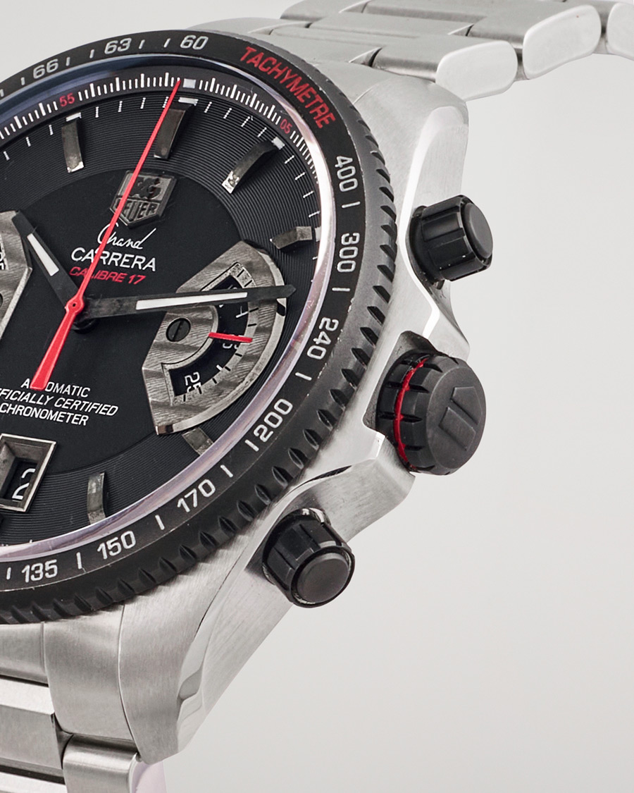 Homme | Tag Heuer Pre-Owned Grand Carrera Calibre 17 Ref. CAV511C Silver | Tag Heuer Pre-Owned | Grand Carrera Calibre 17 Ref. CAV511C Silver