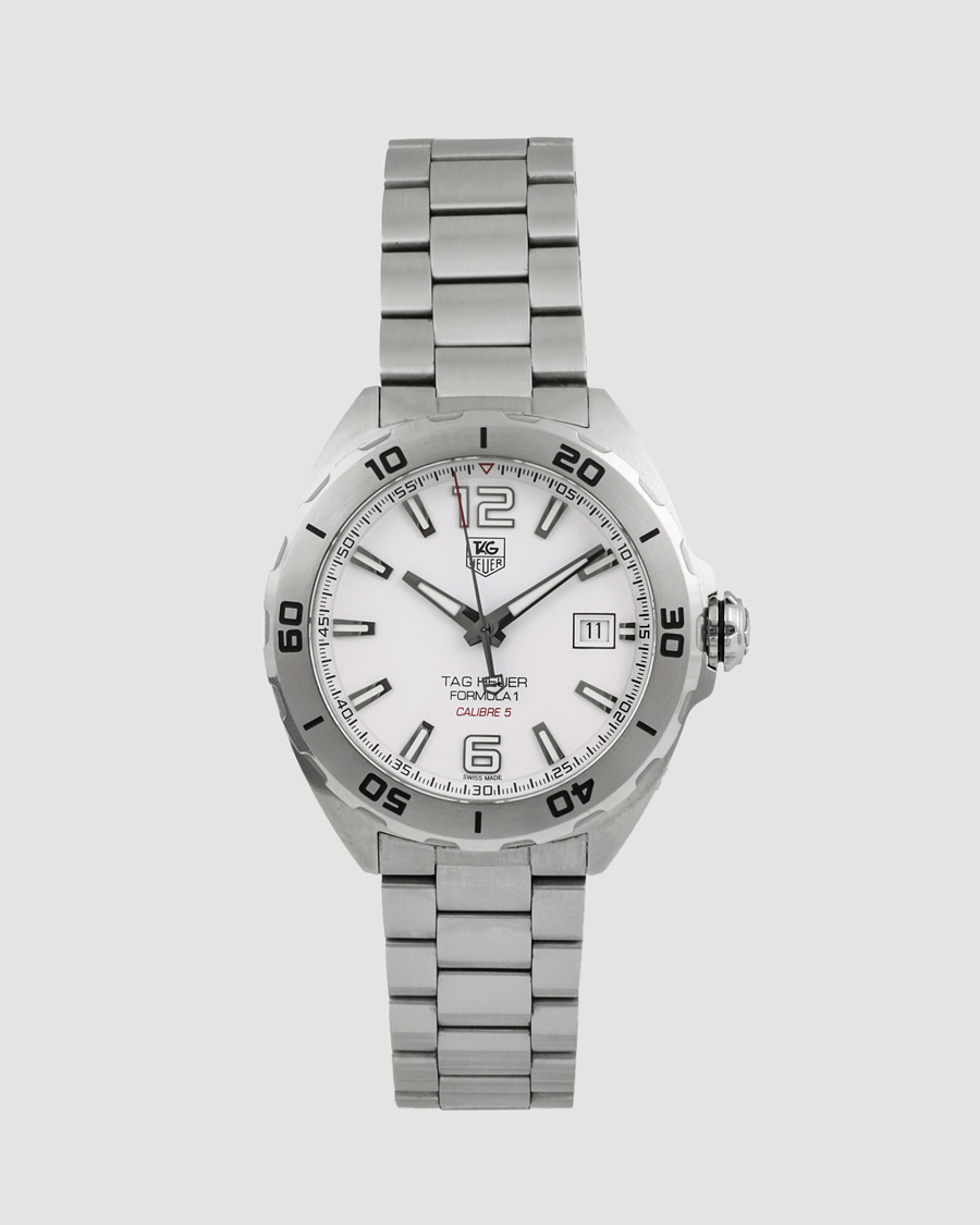Homme | Tag Heuer Pre-Owned Formula 1 Calibre 5 WAZ2114 Silver | Tag Heuer Pre-Owned | Formula 1 Calibre 5 WAZ2114 Silver