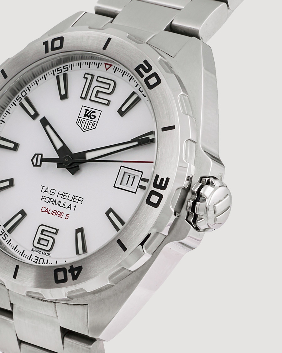 Homme | Tag Heuer Pre-Owned Formula 1 Calibre 5 WAZ2114 Silver | Tag Heuer Pre-Owned | Formula 1 Calibre 5 WAZ2114 Silver