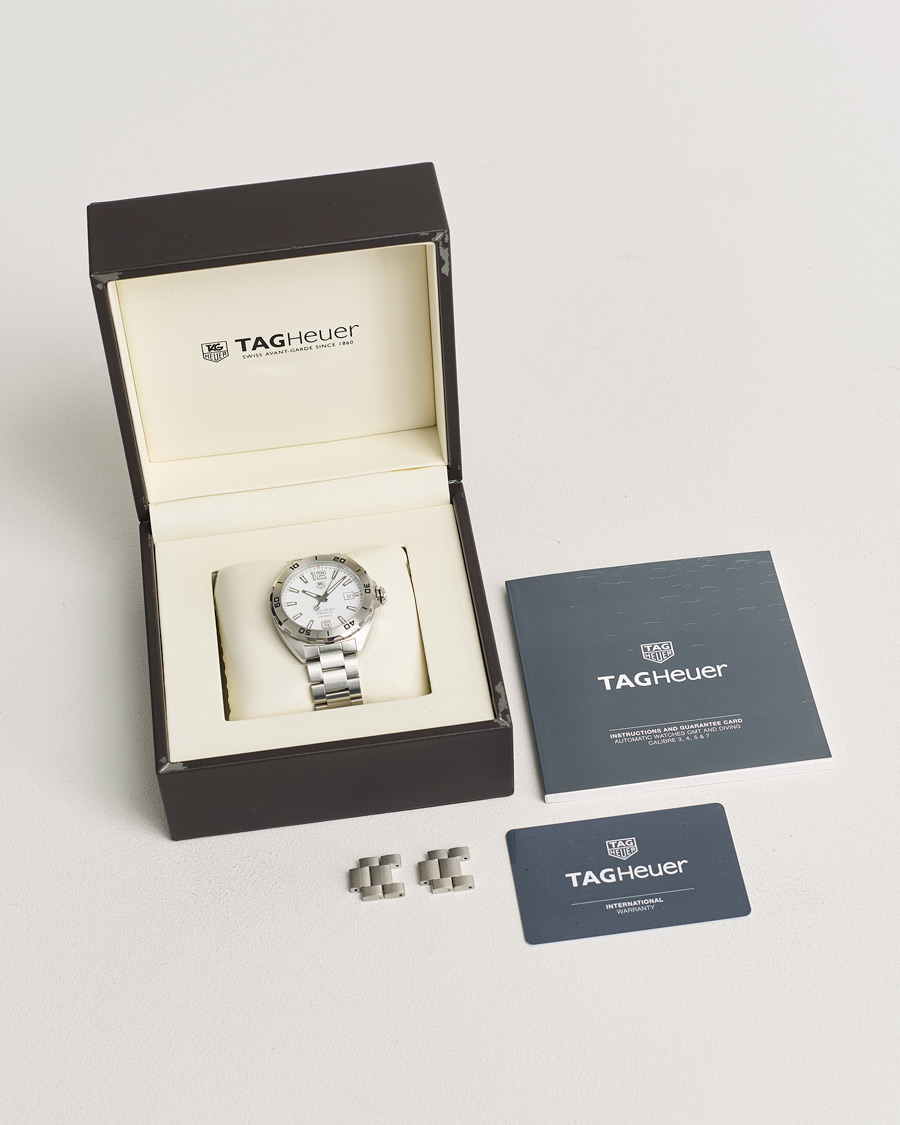 Homme | Tag Heuer Pre-Owned Formula 1 Calibre 5 WAZ2114 Silver | Tag Heuer Pre-Owned | Formula 1 Calibre 5 WAZ2114 Silver