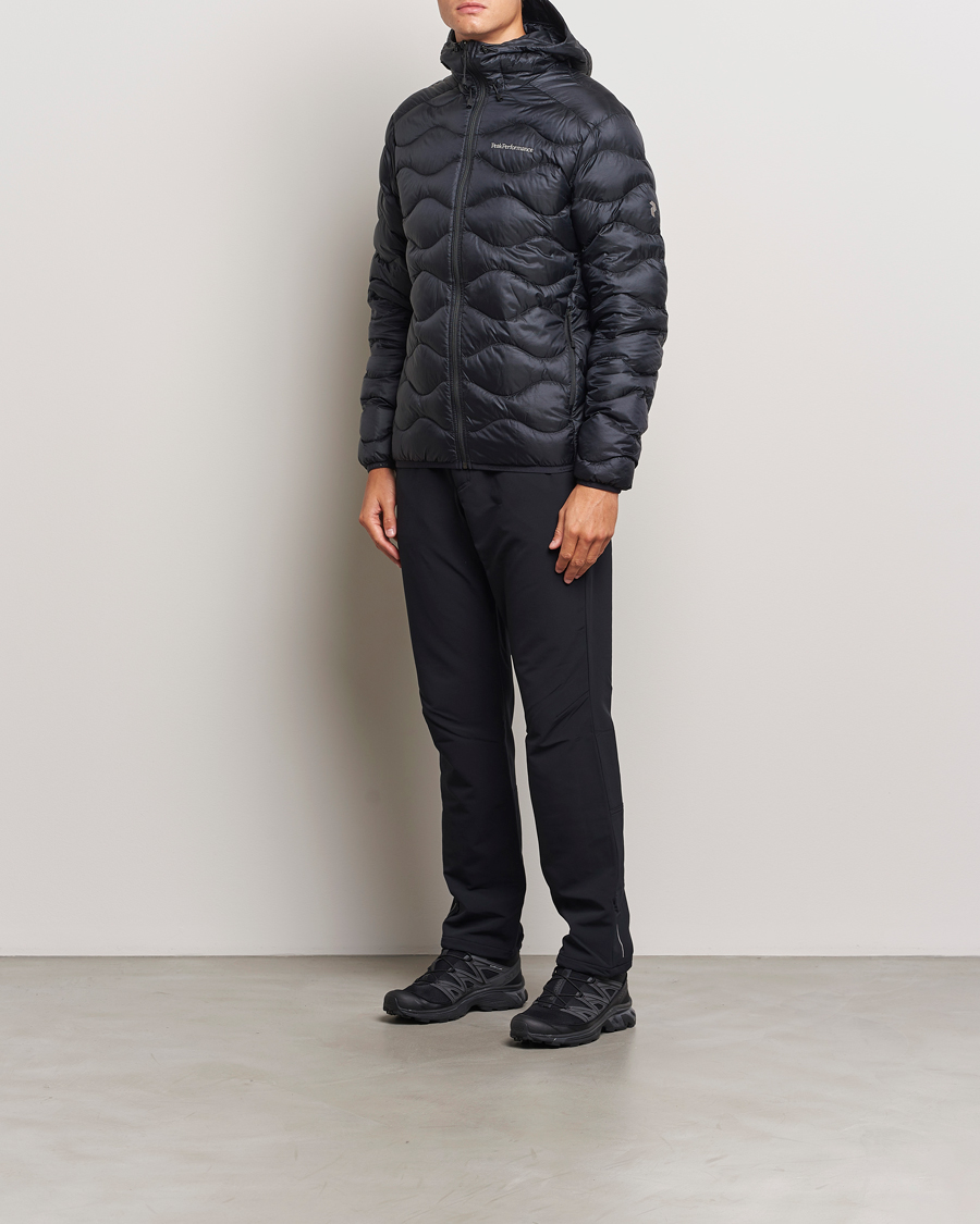 Homme | Manteaux Et Vestes | Peak Performance | Helium Down Hooded Jacket Black
